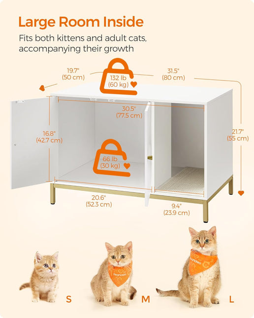 Feandrea Litter Box Enclosure