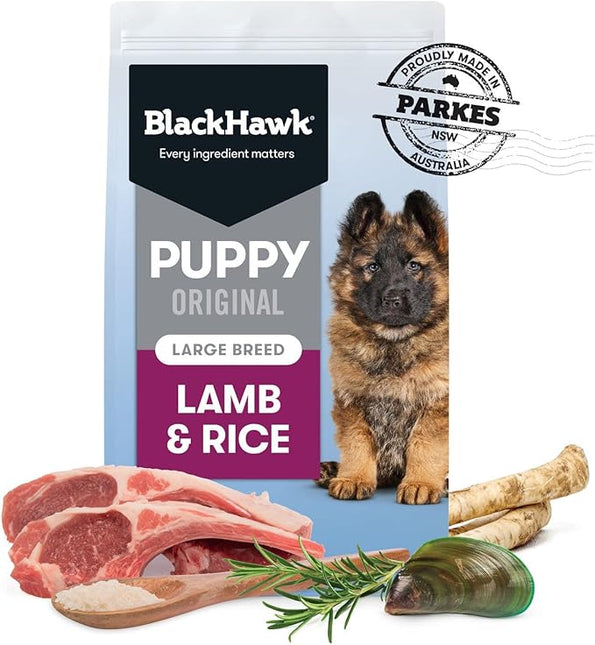 Black Hawk Puppy Large Breed Lamb and Rice Dry Dog Food 3 Kg