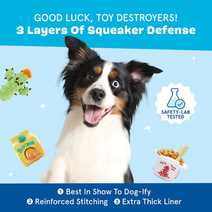 Barkbox Adelaide Emu Plush Dog Toy