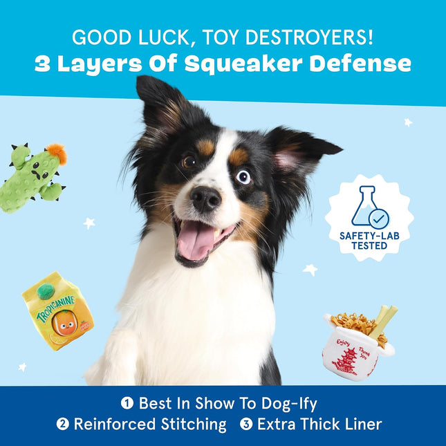 Barkbox Adelaide Emu Plush Dog Toy