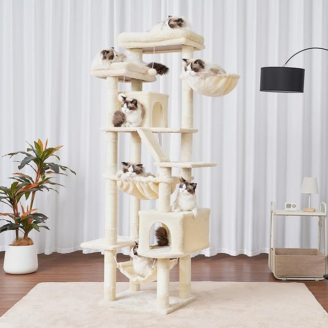 Heybly HCT034M Cat Scratching Post 180 cm Beige