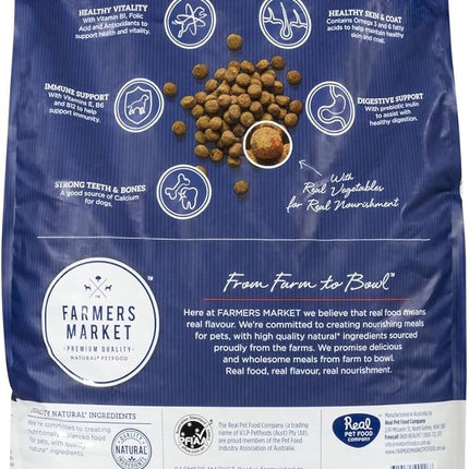 Farmer's Market Beef and Farm Vegetables Adult Dry Dog Food 6.8kg