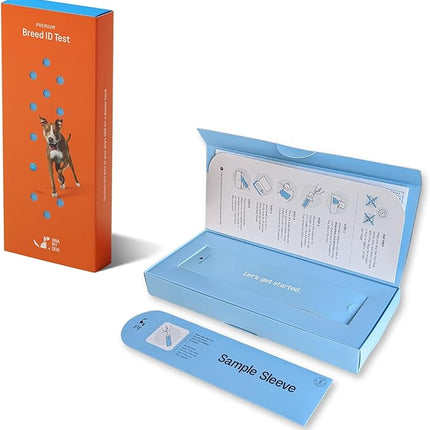 DNA My Dog Premium Dog DNA Test – Identify 350+ Breeds | Genetic Health & Trait Screening | Wolf DNA & Genetic Age | Easy At-Home Cheek Swab