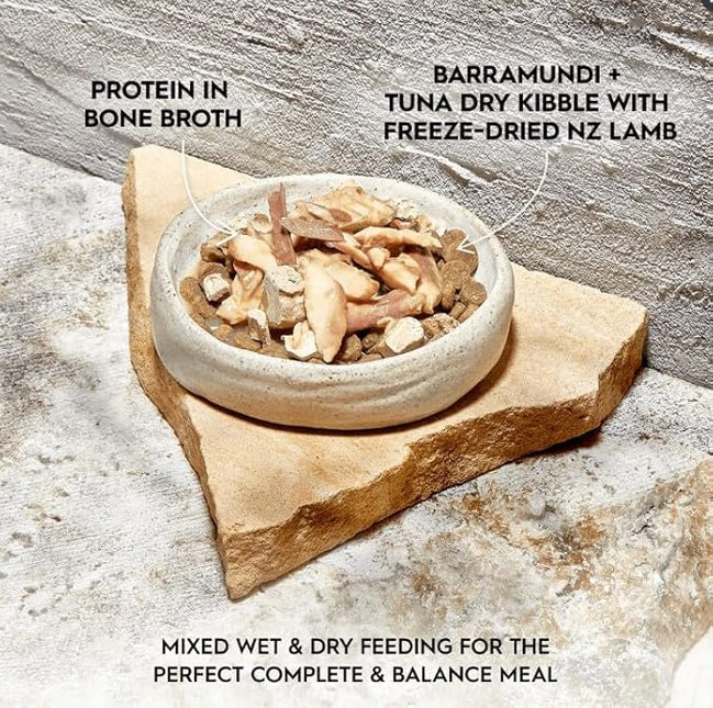Trilogy Bone Broth Wet Kitten Food, Farm Raised Chicken, 24x85g
