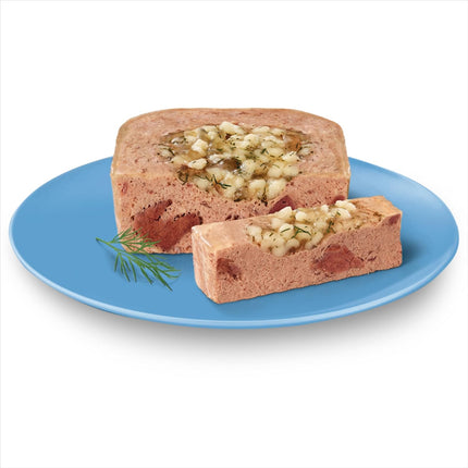 MY DOG Adult Wet Dog Food Chicken Supreme With Cheese Select Toppings 100g Tray, 36 Pack