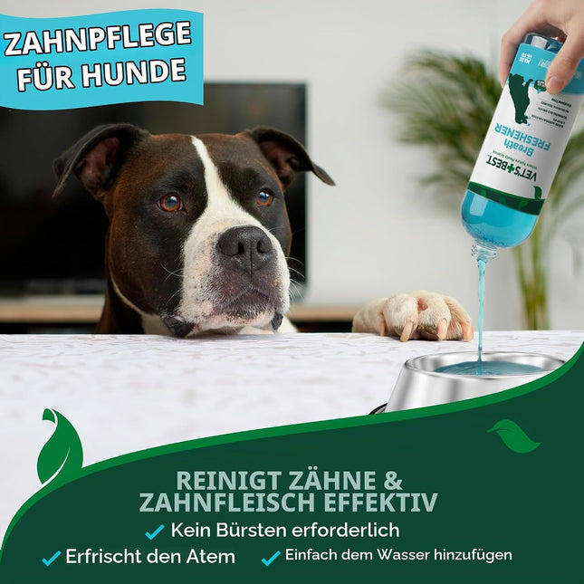 Vets Best Dental Breath Freshener for Dogs, 500 ml