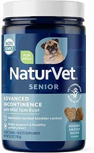 NaturVet Senior Advanced Incontinence Dog Supplement - 60 Ct