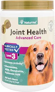 NaturVet Joint Health Level 3 Dog Soft Chew 15.2 oz. Count of 180