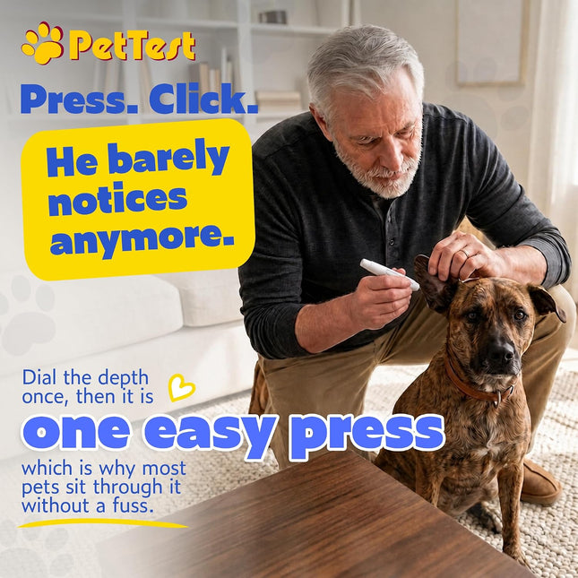 PetTest Pet Glucose Monitor Kit for Dogs and Cats, Blood Sugar Test Meter