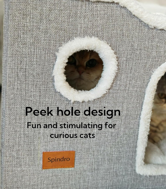 Large Cat Bed for Indoor Cats