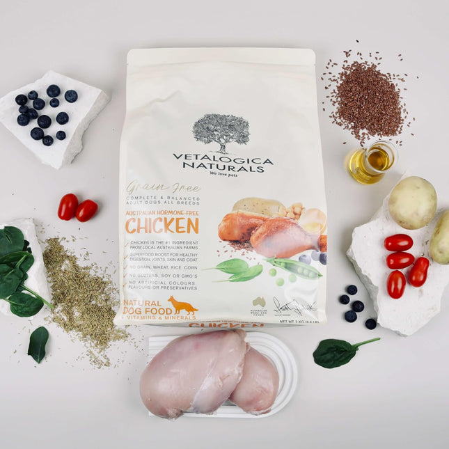 Vetalogica Naturals Premium Quality Grain Free Chicken Adult Dry Dog Food 3 kg