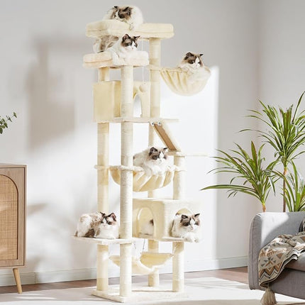Heybly HCT034M Cat Scratching Post 180 cm Beige