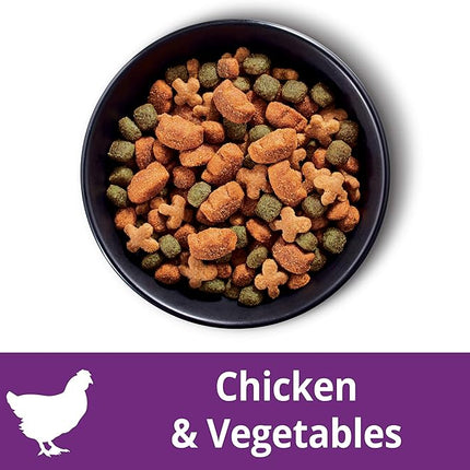 MY DOG Adult Dry Dog Food Tender Chicken & Vegetables 1.5kg Bag, 4 Pack