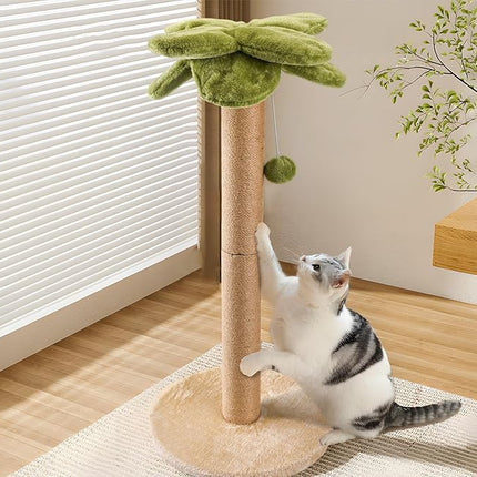 LIFLIX Palm Tree Cat Scratching Post, Sturdy 86cm