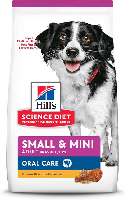 Hill's Science Diet Adult Oral Care Small and Mini Dry Dog Food 5.67kg