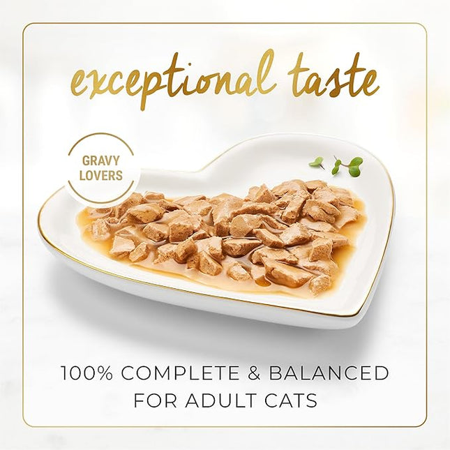 Fancy Feast Gravy Lovers Adult Wet Cat Food Grilled Chicken in Gravy 24x85g