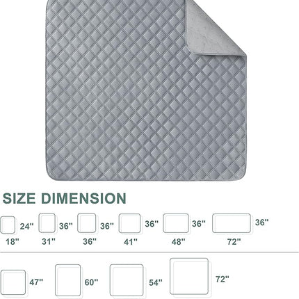 Eterish Reusable Washable Pee Pads for Dogs Large/Extra Large 36'' x 41'' 2 Pack, Leak-Proof