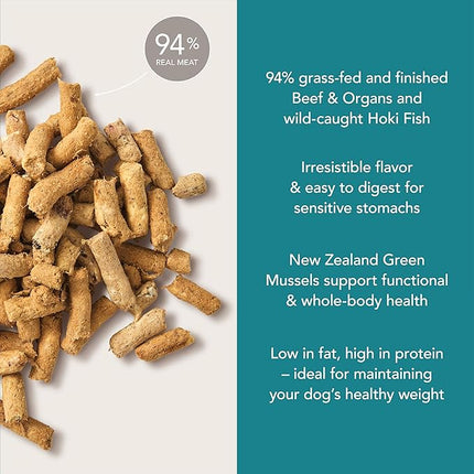 K9 Natural - Grain Free Freeze Dried Dog Food Topper - Hoki & Beef, 100g