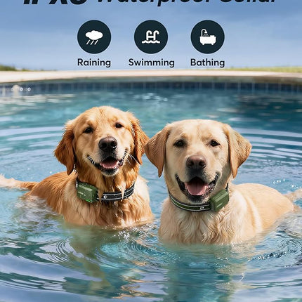 Dog Shock Collar - 4500FT Dog Training Collar with Remote, IPX8 Waterproof