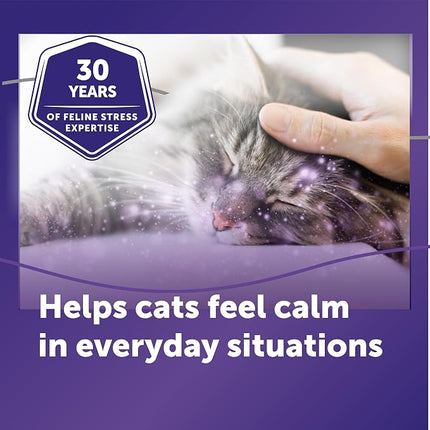FELIWAY Optimum Cat Calming Diffuser Refill – Cat Pheromone Diffuser Refill for Advanced Support to Reduce Stress, Spraying, Scratching, Fighting and Hiding– 2 Pack