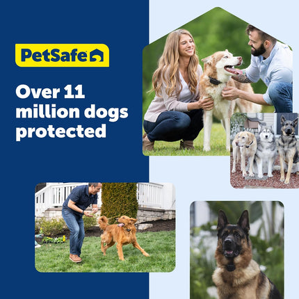 PetSafe Guardian GPS Dog Fence, 3/4 Acre+ | No Subscription, Tone, Vibration, or Static, up to 5-Day Battery, Installs in 1 Hour, Dogs 25 lbs + with, Neck 13-28 in