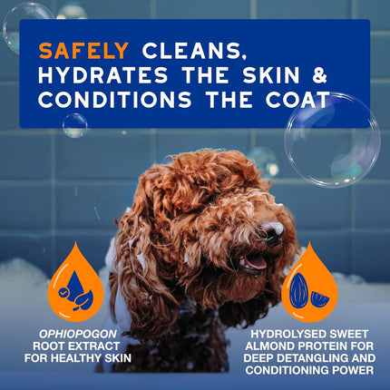 Douxo Spa 2 in 1 Detangling Dog Shampoo, 250ml