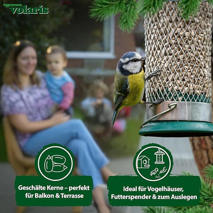 Eggersmann volaris Sunflower Seeds Bird Food 2.5 kg [peeled]