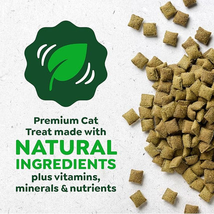 FELINE GREENIES SMARTBITES Hairball Control Natural Cat Treats Chicken Flavor, (10) 4.6 oz. Pouches