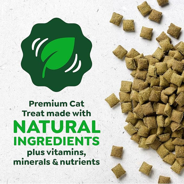 FELINE GREENIES SMARTBITES Hairball Control Natural Cat Treats Chicken Flavor, (10) 4.6 oz. Pouches