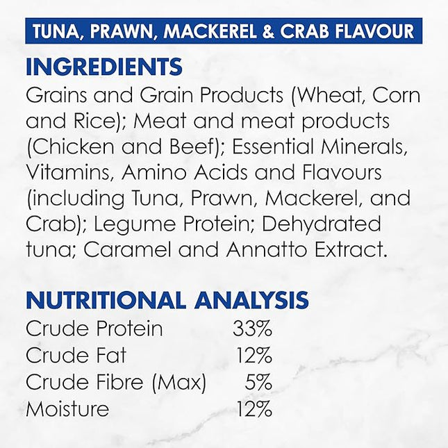 Fancy Feast - Tuna, Prawn, Mackerel & Crab Cat Food, Adult, 1.4 Kg
