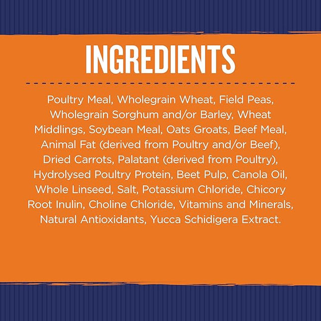 Farmer's Market Chicken and Farm Vegetables Adult Dry Dog Food 2.7kg - Made with Real Australian Meat & Vegetables for Complete Nutrition, Supports Muscle, Skin & Coat Health