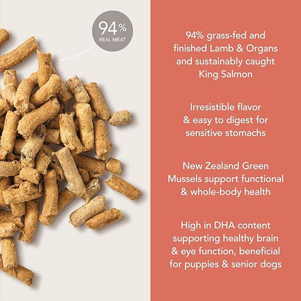 K9 Natural - Grain Free Freeze Dried Dog Food Topper - Lamb & Salmon,100g