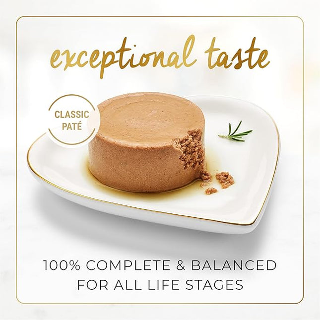 FANCY FEAST Classic Paté Adult Wet Cat Food Beef & Chicken Feast 24x85g