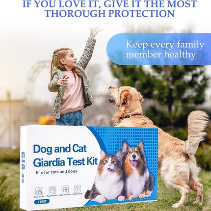 Giardia Test Kit for Cats and Dogs 2pc