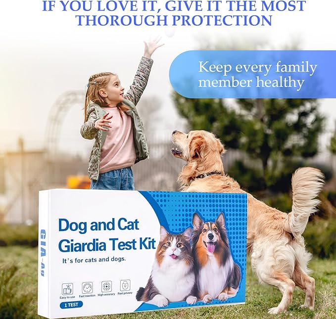 Giardia Test Kit for Cats and Dogs 2pc