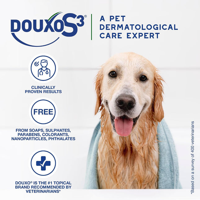 DOUXO S3 SEB Cat & Dog Dandruff Shampoo, 200ml