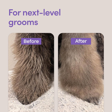 Eye Envy Knot Interested Dog Detangling Spray. Professional Leave-in Grooming Spray. Helps Release Knots, Mats & Tangles. Instant Slip. High Shine. Anti-Static. Made in USA. 16 fl.oz/118 ml