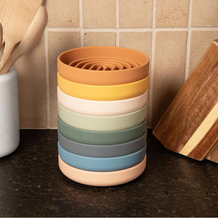 Slow Feeder Dog Bowl: The Slowdown Bowl is A Modern, Silicone Puzzle Bowl & Lick Mat