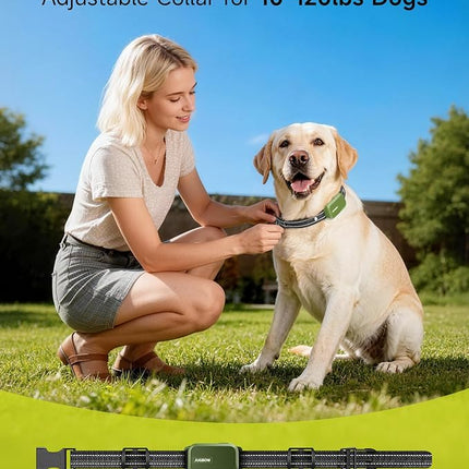 Dog Shock Collar - 4500FT Dog Training Collar with Remote, IPX8 Waterproof