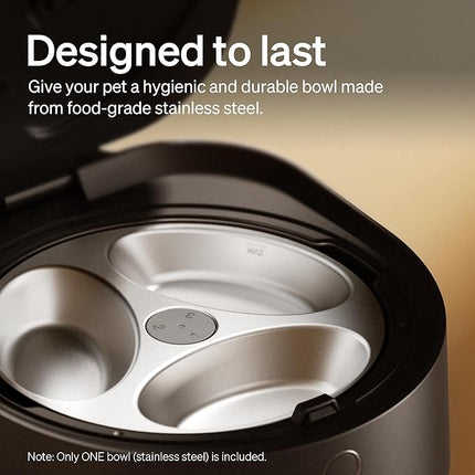 PETLIBRO Automatic Wet Food Cat Feeder, Refrigerated Auto Cat Feeder with Stainless Steel Bowl & Semiconductor Cooling, Fresh Meals for 3 Days, Wi-Fi App-Controlled Pet Food Dispenser, Easy to Clean