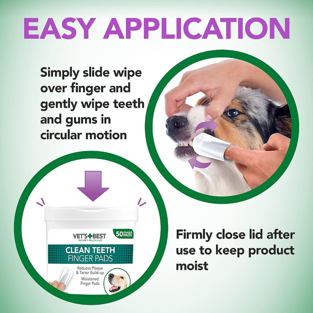 Vet’s Best Professional Eye & Ear Wipes for Dogs