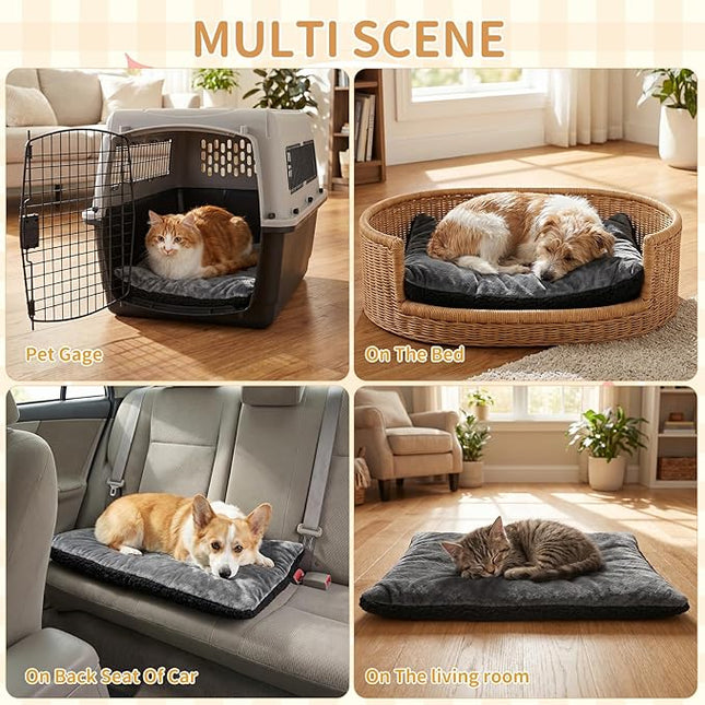 Self-Warming Cat Bed, Self-Heating Thermal Pet Mat, Washable, Non-Electric
