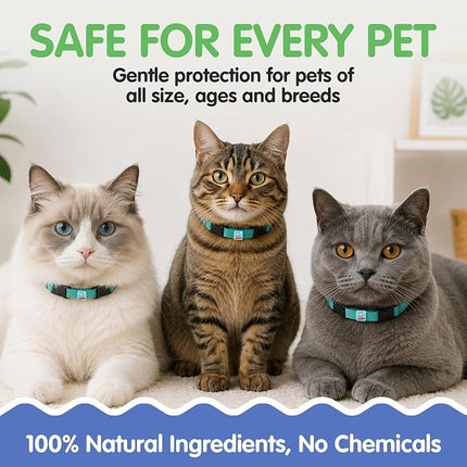 NATPAT Zen Patch Calming Stickers for Cats, Natural Aromatherapy, 24 Count