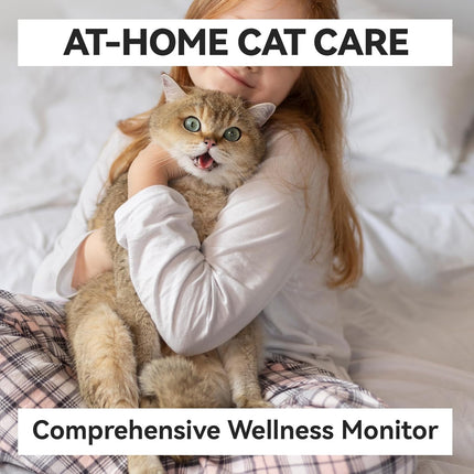 Home Check 4-in-1 Feline Home Wellness Kit – Easy Cat Health Monitor 2 (Pack)