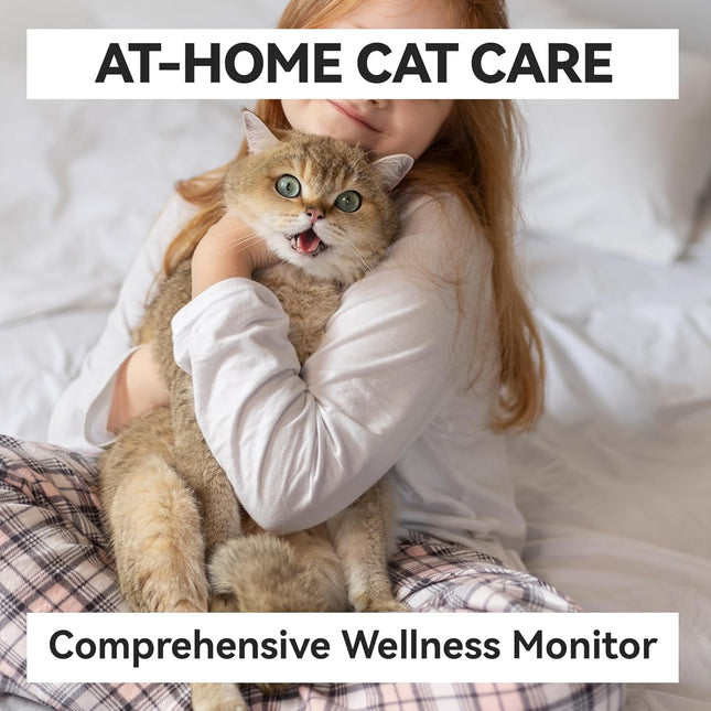 Home Check 4-in-1 Feline Home Wellness Kit – Easy Cat Health Monitor 2 (Pack)