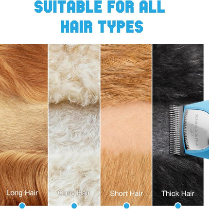 Professional Dog Clippers for Grooming - 2 Speed, A5 Metal Blade for Animal/Pet/Horse