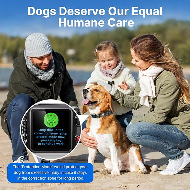 GPS Wireless Dog Fence, Electric Fence for Dogs | Circular Boundary from 49 to 6561 ft | Outdoor Use Only