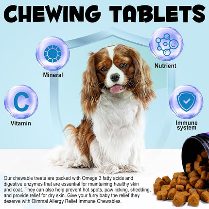 Allergy Relief Immune Chews for Dogs | Peking Duck Flavour | 150 Soft Chews
