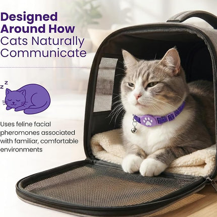 Breakaway Calming Collar for Sensitive Cats - Unscented Formula, No Essential Oils