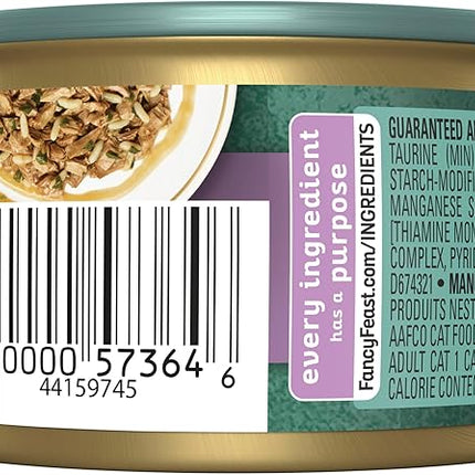 Fancy Feast Medleys Adult Wet Cat Food Turkey Tuscany with Long Grain Rice & Garden Greens in Sauce 24x85g